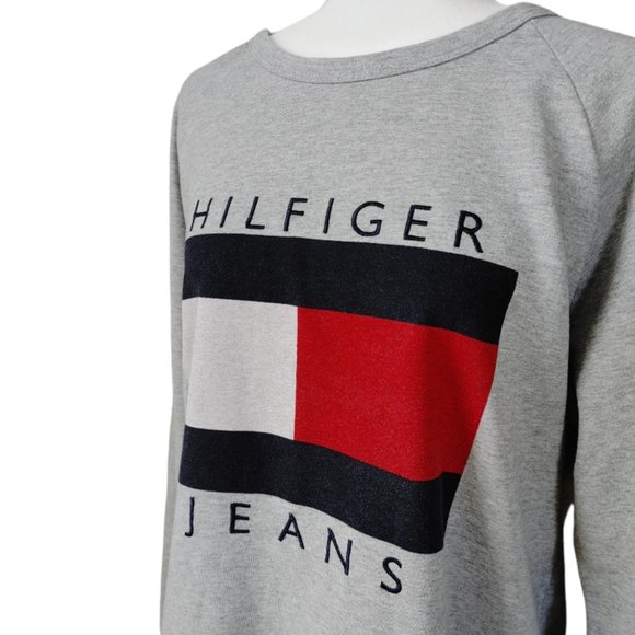 Tommy Hilfiger Crewneck Classic Sweatshirt - Size Large - Picture 2 of 2